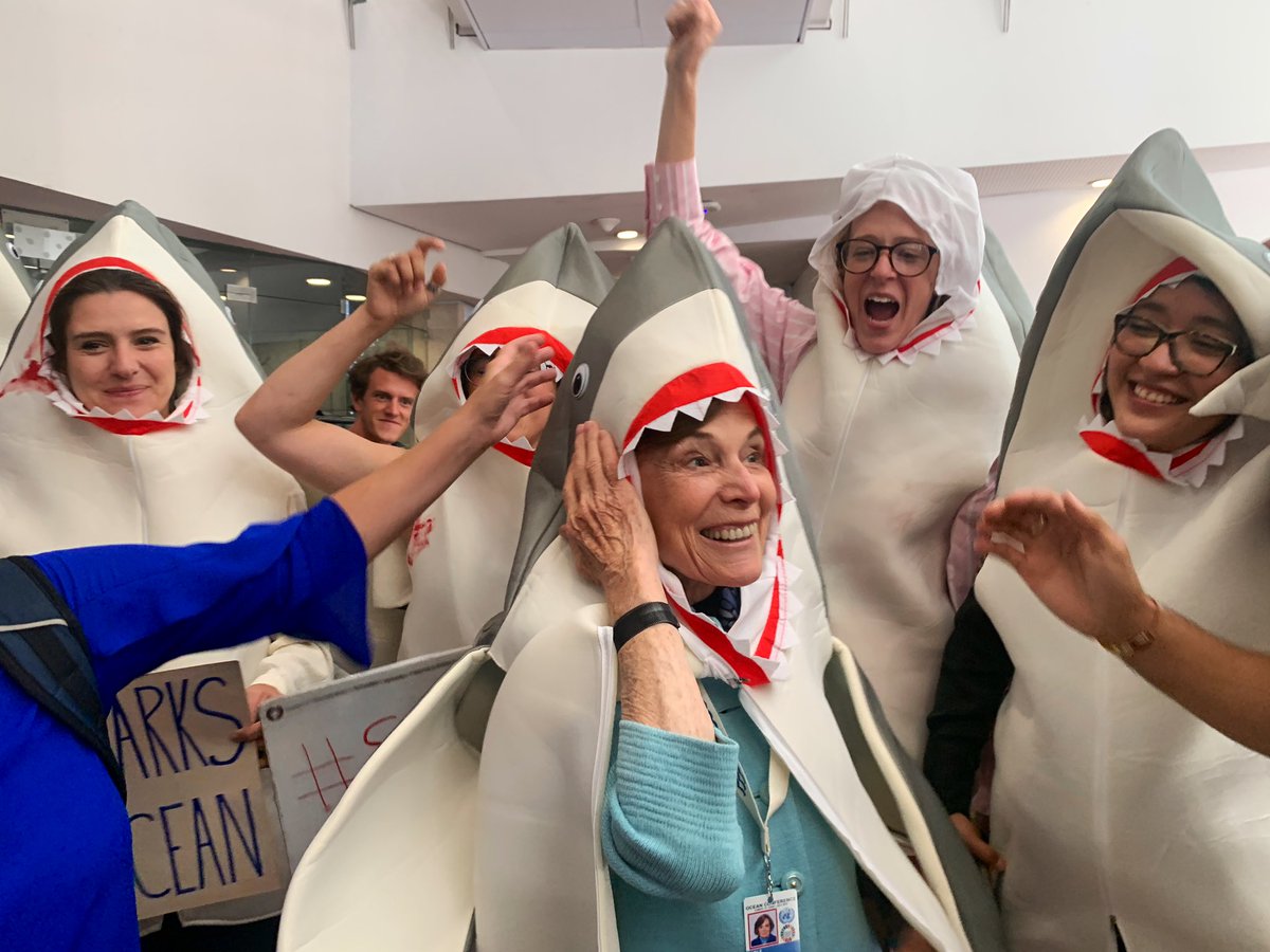 The #shark fin trade is brutal, fins are sliced off live sharks and millions perish each year. Many airlines perpetuate this barbaric trade by facilitating transportation. <a href="/Avianca/">avianca</a>, please be part of the solution and commit to a shark fin ban today? <a href="/IATA/">IATA</a>
