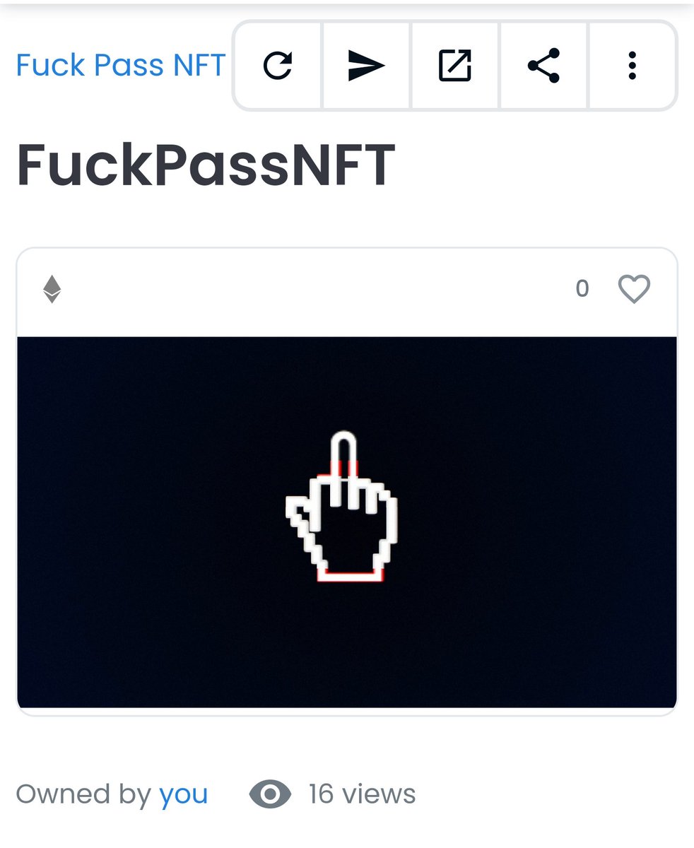 _MoleB_'s tweet photo. @FuckPassNFT im in #fuckpassnft https://t.co/lSapSUgwSB