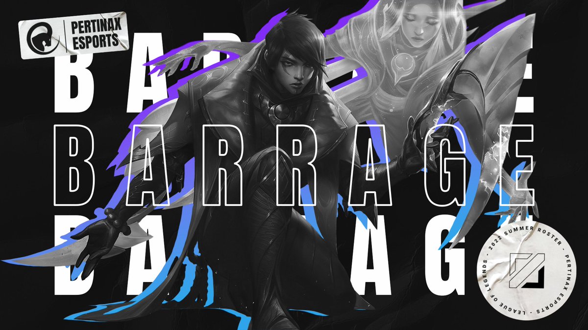 pertinaxesports's tweet photo. Our botlaner is ready to show he is still one of the best in his position, after so many years.

Welcome, Barrage, to our League of Legends team! 

#PTXWIN https://t.co/dGqcMiww9z