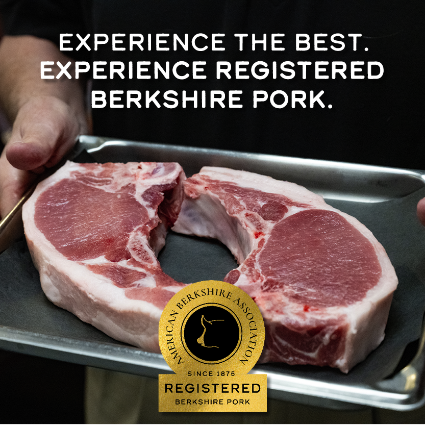 Experience the best. Experience Registered Berkshire Pork.
The ABA is proud to introduce the Registered Berkshire Pork brand! 
Senior ABA members can now utilize RBP Business Tools at: americanberkshire.com/business-tools…

#AmericanBerk #RegisteredBerkshirePork
