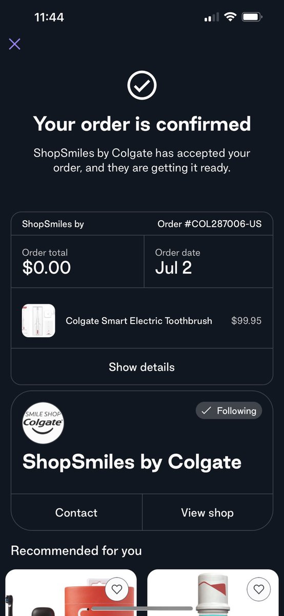 nftbucketlisted's tweet photo. @Colgate is this legit?? https://t.co/vKVdTTo8up