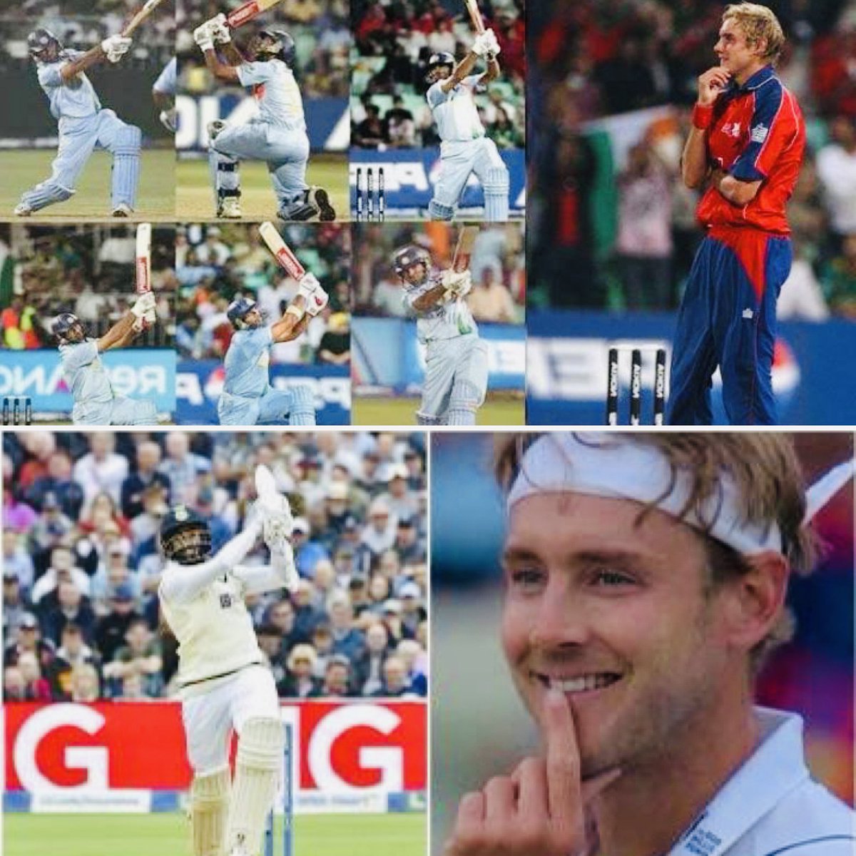 Prabhs884u's tweet photo. India’s love affair with @StuartBroad8 is not that thin. It was 36 of 6 in 2007 at @YUVSTRONG12 hand💪 and in 2022 it’s 35 of 6 @Jaspritbumrah93 end. No offence to @StuartBroad8 . We love you for all the memories in between.!!🙌🏻😍
#cricket #IndiavsEngland #BCCI https://t.co/fg4YMnKovn