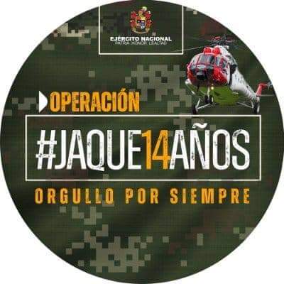 StefanBravo3's tweet photo. #Colombia *Felicidades a nuestro glorioso Ejército* y a esos 15 liberados q después de muchos años de secuestro, torturas, abusos, hambre, dolor por parte de los hampones de #Farcomunes sin un disparo fueron vueltos a la libertad y a sus familias. Esta operación #Jaque14años https://t.co/44SME2HEOQ