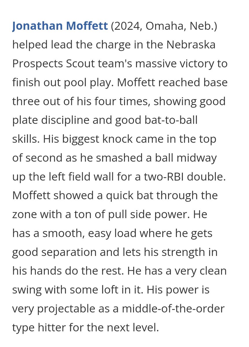 2024 CIF @JDMOFF1818 with the write up by PG in Hoover