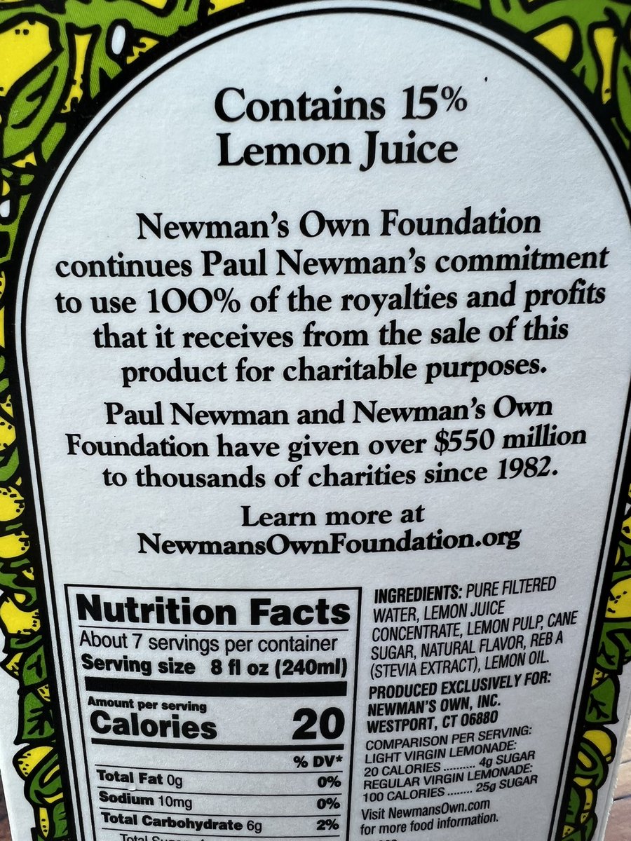 Paul Newman doesn’t get enough credit for being one of the best dudes to ever do it. 

The world should work more like Newman’s Own. One of my all time favorite efforts, products, and people.