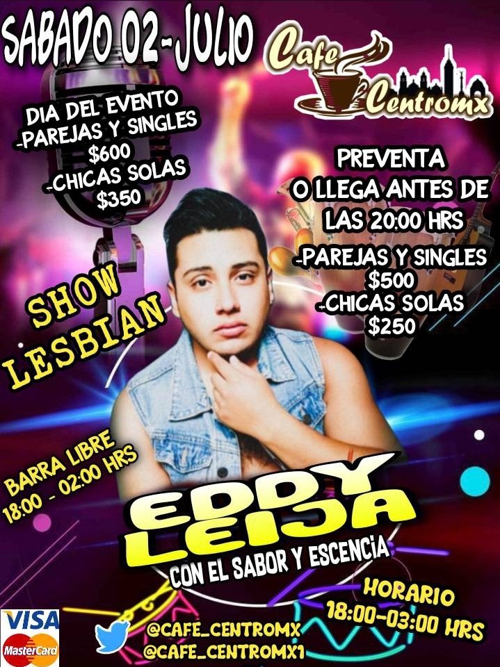 SpringbreakSw's tweet photo. Que buen ambiente se vive en  @Cafe_centromx 
@Cafe_centromx1
Ven a disfrutar de una gran noche Sw 
No te quedes fuera 
Recerva ya 
Show performance lesbian
Música en vivo 
Música DJ 
@PpBlack6 
@Acaswfest https://t.co/ffFFTGjDst
