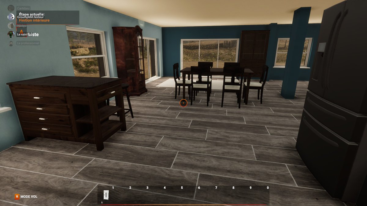 hedgythe1's tweet image. #buildersimulator quand tu peux enfin attaquer la déco intérieure ^^