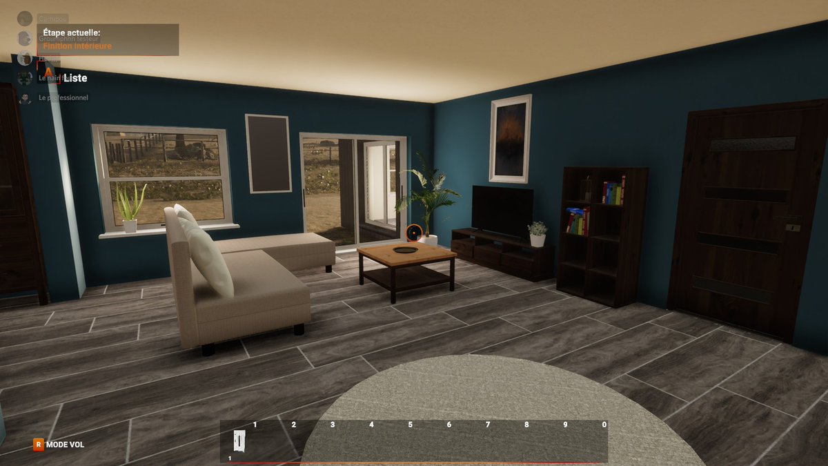 hedgythe1's tweet image. #buildersimulator quand tu peux enfin attaquer la déco intérieure ^^