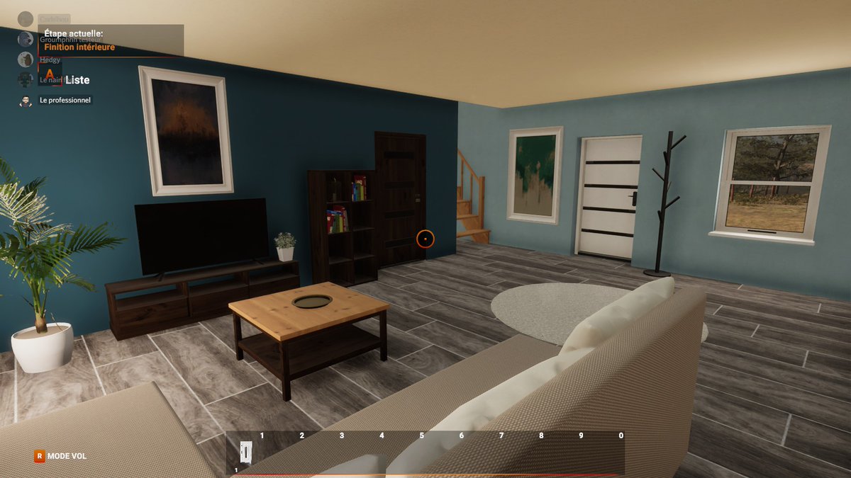 hedgythe1's tweet image. #buildersimulator quand tu peux enfin attaquer la déco intérieure ^^