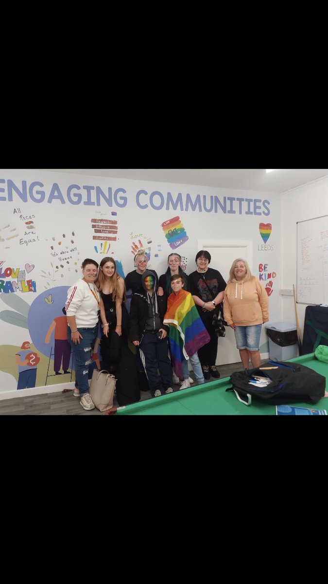 Barcaleedsyp's tweet photo. Our #thisisme group have had the best day at #ilkley #pride today! They now want to plan a #barcapride so watch this space.. 2023! #lya #proud #LGBTQ #inclusion @BARCALeeds @HelenBarcaLeeds @LSTENLeeds @Child_Leeds @LeedsYouthVoice @kevin_ritchie1 https://t.co/fJjfrOHGa6