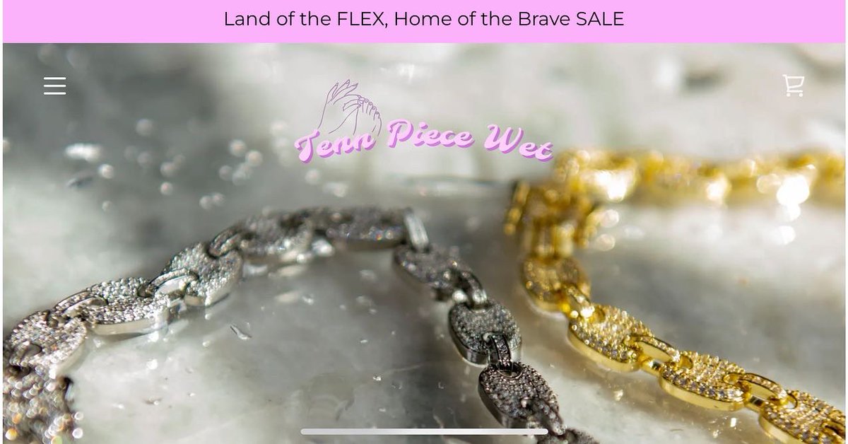 MayaFiasco's tweet photo. BIG DRIP FOR JUST A LIL COIN
All bling is only $22!
Huge price cuts across all pieces! 
Pledge Allegiance to the BLING and Come get WET! 
https://t.co/sGWpH79bHS https://t.co/0o2lSBszoY