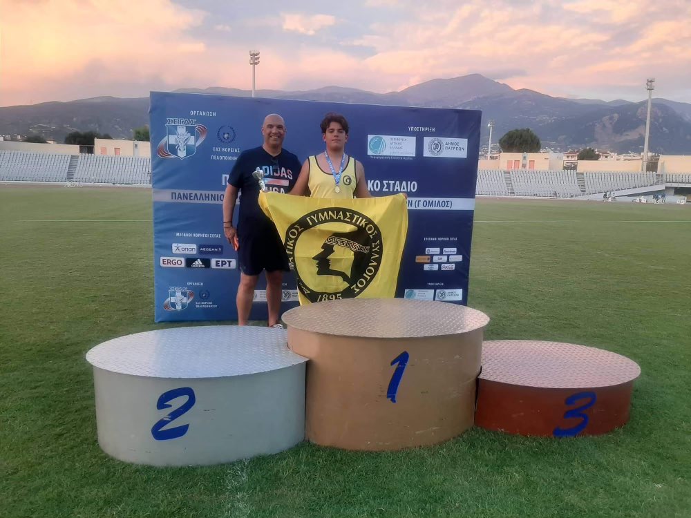 Georgios Stergiopoulos (@gstergthrows) on Twitter photo Proud is an understatement! Thank you <a href="/PRESEGAS/">SEGAS</a> for putting on such a great event! I’m the new National Hellenic Champion 🇬🇷 in the U16 category for #Discus! <a href="/Nscarvelis/">Nicholas Scarvelis</a> #TrackandField <a href="/DimosSpartis/">Δήμος Σπάρτης</a> <a href="/cultureGR/">Υπουργείο Πολιτισμού</a> #αθλητης <a href="/drsterg/">Sotirios Stergiopoulos</a> <a href="/DrMSterg/">Dr. Matina Stergiopoulos</a> #δισκοβολος #bigthrows Proud is an understatement! Thank you <a href="/PRESEGAS/">SEGAS</a> for putting on such a great event! I’m the new National Hellenic Champion 🇬🇷 in the U16 category for #Discus! <a href="/Nscarvelis/">Nicholas Scarvelis</a> #TrackandField <a href="/DimosSpartis/">Δήμος Σπάρτης</a> <a href="/cultureGR/">Υπουργείο Πολιτισμού</a> #αθλητης <a href="/drsterg/">Sotirios Stergiopoulos</a> <a href="/DrMSterg/">Dr. Matina Stergiopoulos</a> #δισκοβολος #bigthrows