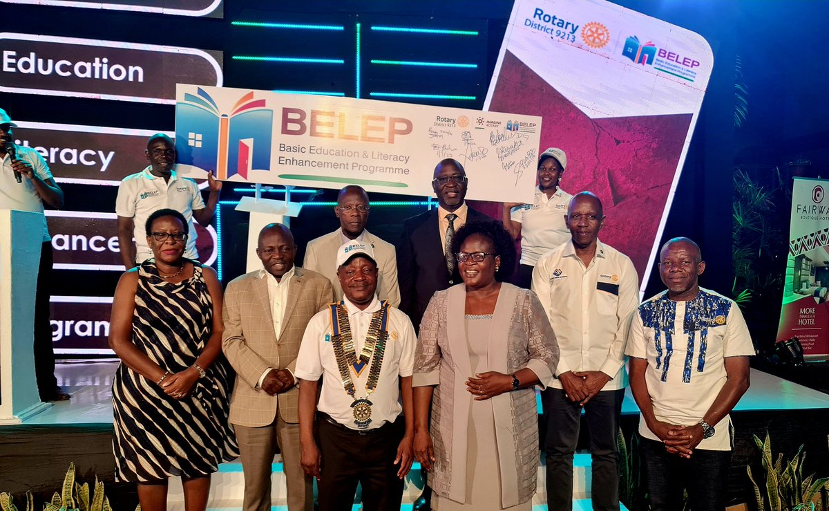dorothykisaka's tweet photo. The Rotarians are on a roll! District Governor Mike Sebalu has launched the BELEP project! Congratulations Governor! https://t.co/51UOYjBzJ3