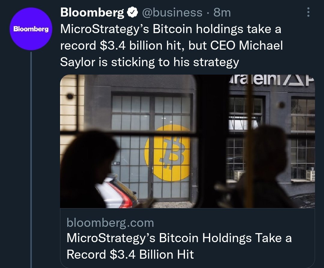 RichardHeartWin's tweet photo. Lol @saylor. Loser. #Bitcoin https://t.co/ixeEXlvf6W