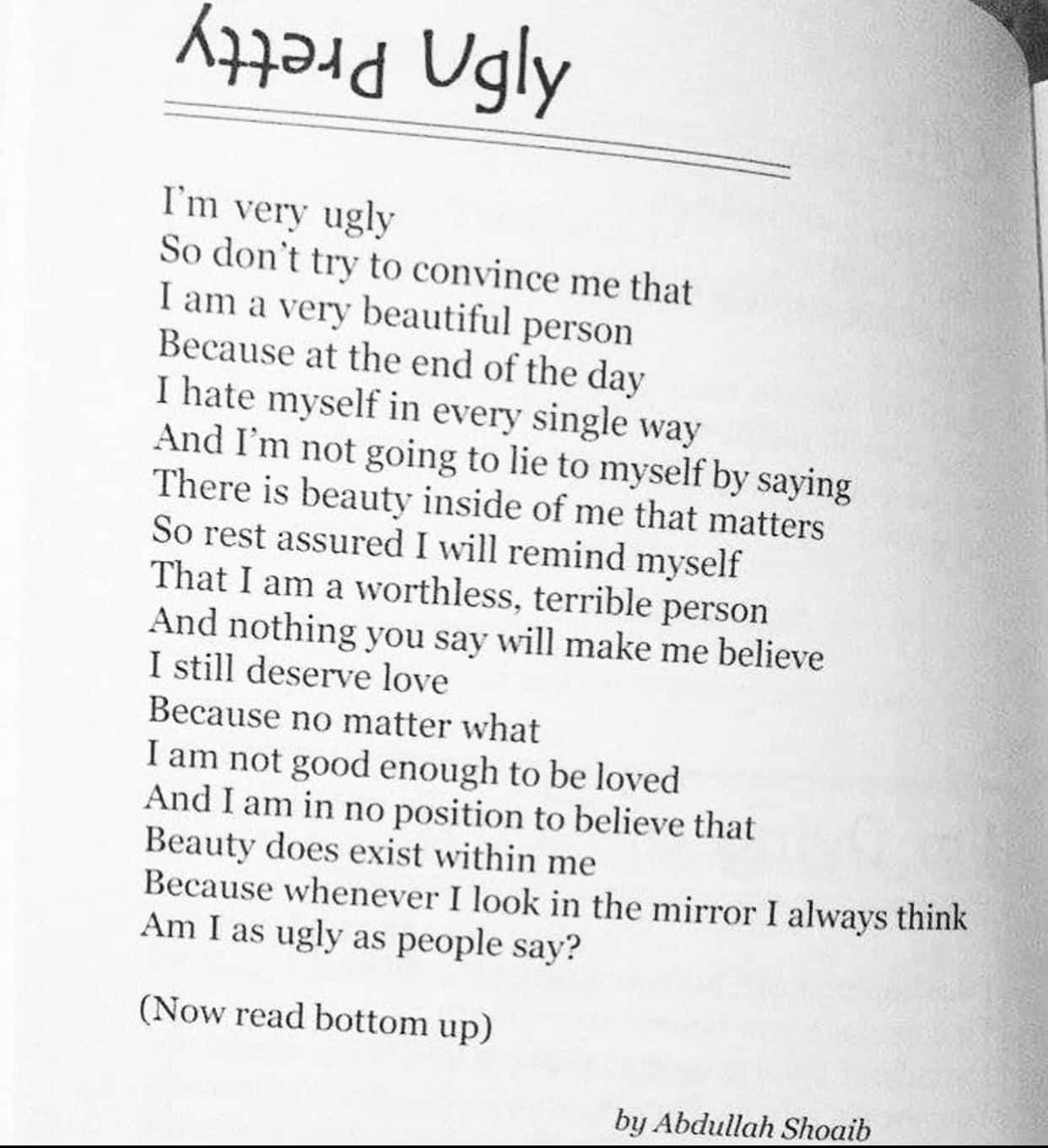 Pretty Ugly. ✍ 🏼. 