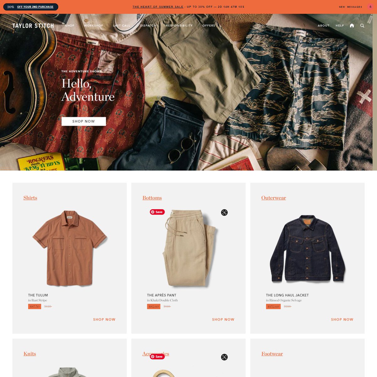 farhansiam69's tweet photo. ⚡Fashion Website Design With Shopify Page Builder⚡

Live Site: https://t.co/MeCV0UwtJL

Hire Me: https://t.co/YXCu01Kf6j

Behance Portfolio: https://t.co/fcLtTVhDoe

#shogun #shopifyLandingPage #pagefly #shopify 
#shopifyProductPage #Fiverr #jobs https://t.co/ae0RSuPlrC