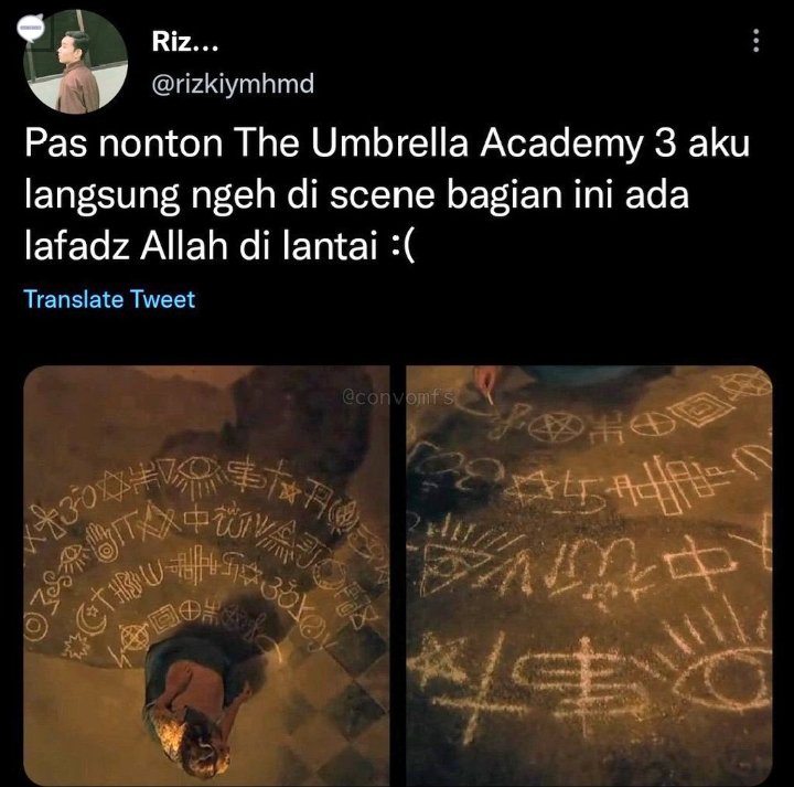 Astaghfirullah... for you Muslims, will you be silent if your god is insulted?

#TutupHolywingsIndonesia 
#TUTUPHOLYWINGS 
#TUTUPHOLYWINGS 
#TUTUPHOLYWINGS 
#TUTUPHOLYWINGS 
#TUTUPHOLYWINGS 
#BoikotTheUmbrellaAcademy3 
#BOIKOTUMBRELLA 
#boikotUmbrellaacademy3 
#TUTUPHOLYWINGS