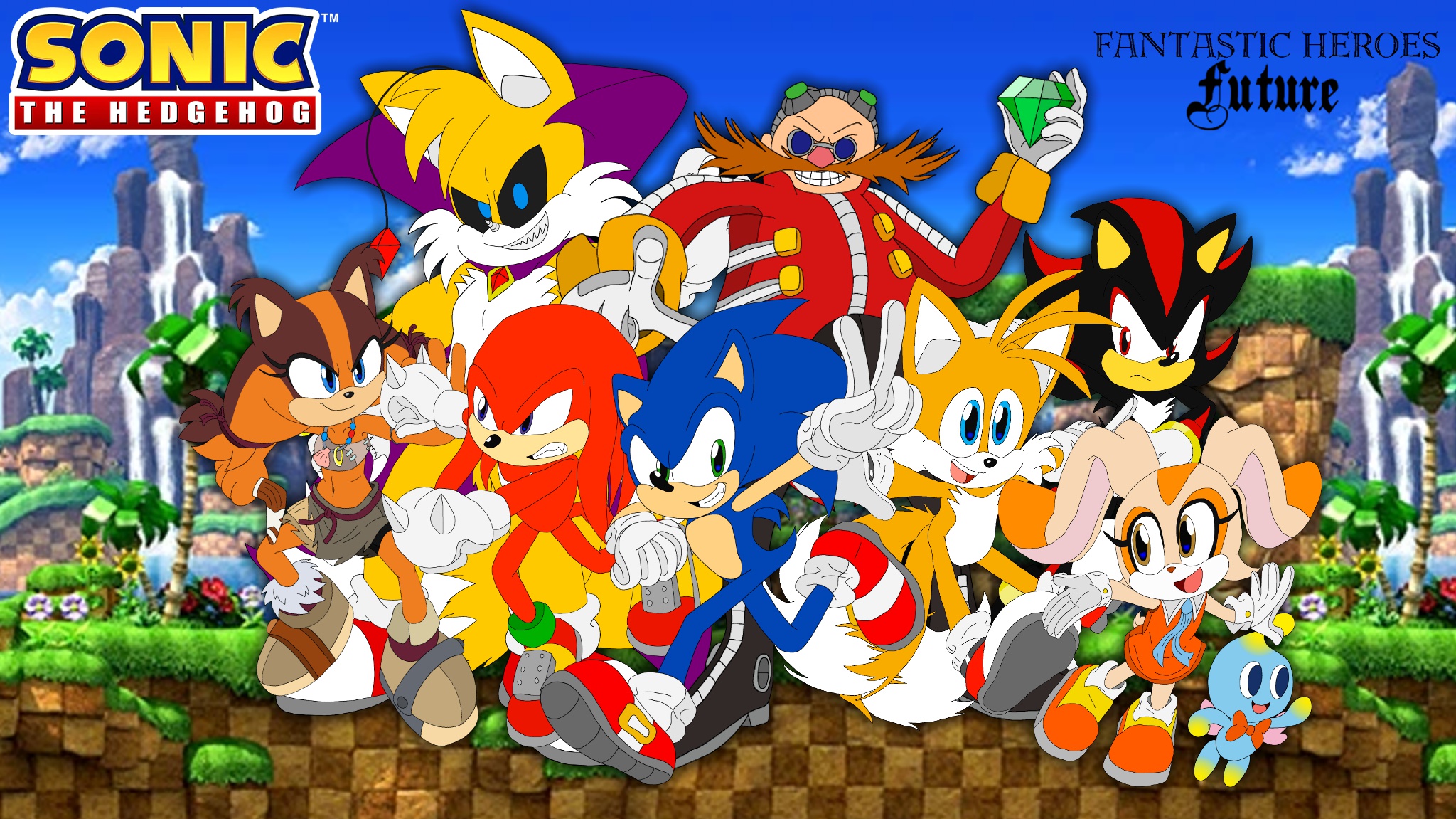 Tails doll  Tails doll, Sonic fan art, Hero wallpaper