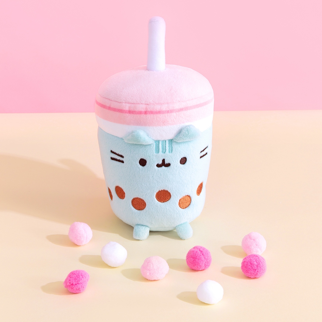 ThePusheenShop's tweet photo. Bobasheen is the ✨bubbly✨ friend we all need! 💖 #PusheenSips https://t.co/jg4RkL3qcj https://t.co/n9acMaSjo4