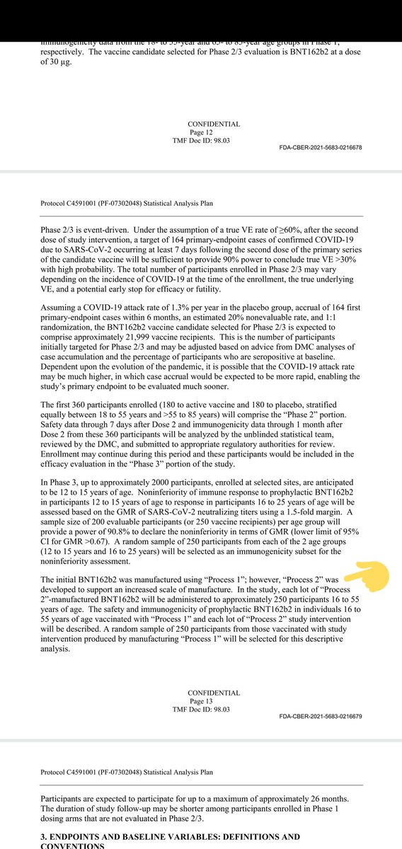 aemangus91's tweet image. They had two different manufacturung types for the vaccine. They studied and compared both side by side. #Pfizer #VaccineSideEffects #HowBadIsMyBatch