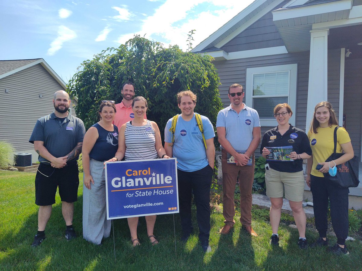 caglanville's tweet photo. Thank you to all of the incredible volunteers that are putting their worries to work by canvassing with Team Glanville! Let’s keep the momentum going, sign up to walk with us sometime soon: https://t.co/8VY8BJRFBg #AngertoAction #GetInvolved https://t.co/u7GWY1eoqP