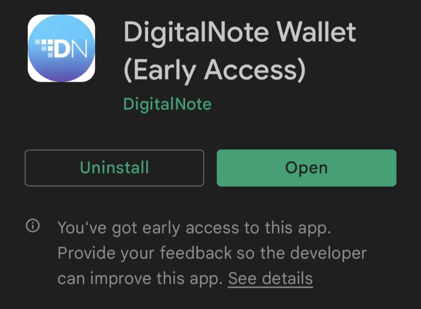 LitecoinFam's tweet image. .
Look what I found on Google play!

 @DigitalNoteXDN Beta testing the long awaited $XDN wallet. 

Be one of the first to download and give feedback, much more development underway! $XDN

#Messaging #Staking 👀🚀