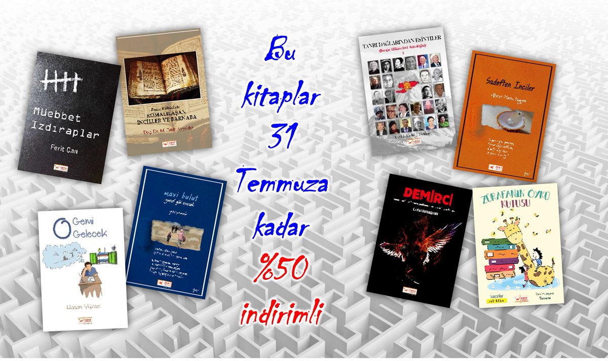 2022 Yaz/Kış kampanyası...

Tüm kitaplarımızda 31 temmuza kadar
%2⃣5⃣ 🟡 %5⃣0⃣  🟡 %7⃣5⃣ indirim

Tüm kitaplarımızı görmek için
👇👇👇
smashwords.com/profile/view/c…

<a href="/Canferitcan1/">Canferitcan</a> <a href="/mfatihayyildiz/">M.Fatih Ayyıldız</a> @hyasar65 <a href="/gokmenzadeyazar/">GÖKMENZÂDE</a> <a href="/i_tiyanshanskiy/">Turk i Norge</a> <a href="/AhmetMUSASAYGI1/">Ahmet MUSA SAYGIN</a> <a href="/sadEdebiyat/">Sade Edebiyat</a>