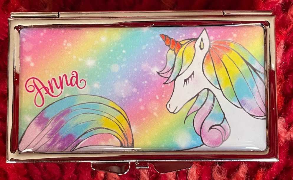 Anna Biller on Twitter "I opened my pink unicorn pillbox at breakfast