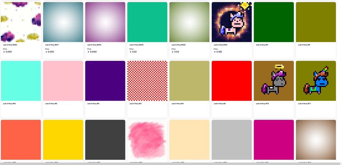 Just go to Mint! It is freeeeeeee
 It is a dynamic contract so every transaction you get a new property. Have fun!!

Only 322 left !!!
Mint page : pixelmoai.com/justapony/inde…

#Polygon #NFTcommunity  #NFTGiveaway 
#FreeMint #nft #NFTGiveaway #FreeMints  #FreeMintAlert