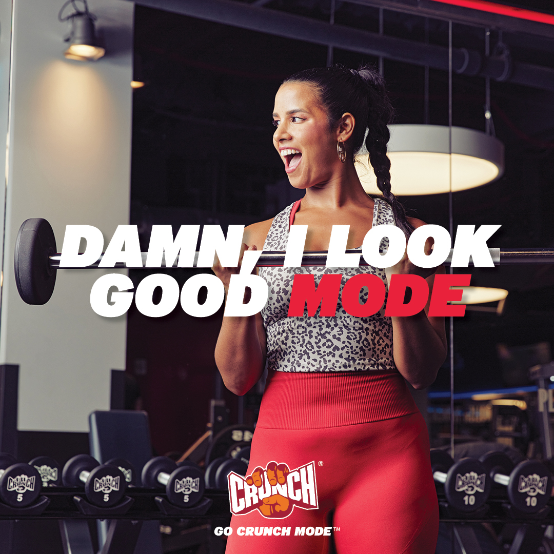 CrunchGym's tweet photo. Get a FREE pass to our gym! ---> https://t.co/KQmbf8YePi #GoCrunchMode https://t.co/VBdWPLzqFq