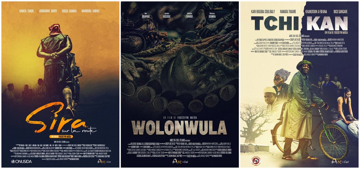 kebeyacou's tweet photo. Communiqué de ARC-EN-CIEL FILMS
3 NOUVEAUX PRODUITS CINEMATOGRAPHIQUES POUR LE PUBLIC MALIEN ET AFRICAIN.
#Cinema https://t.co/8CI56wh3iB