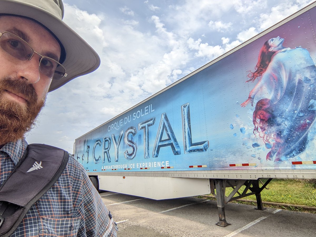 Shaggyshan's tweet photo. Took a day trip out to St. Catharines to see @Cirque's Crystal. Fantastically fun and inventive with some jaw dropping moments. (all these pics are from the pre-show, you should go see it before it moves on in the tour after this weekend). https://t.co/hULChEOXvX