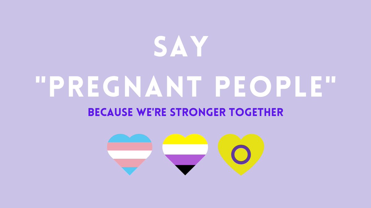 Every day I see trans, nonbinary, and intersex people being erased from the conversation about abortion rights and reproductive justice.  So I will continue to remind people to be inclusive in their fight. #AbortionRightsAreHumanRights #transgender #intersex #TwitteRx