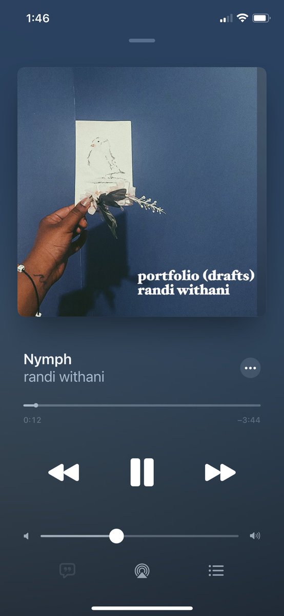 phonibraxton_'s tweet photo. @RayWinder single just dropped so duh I created a  “only think about you”  station on @AppleMusic &amp; the second song to play was @randiwithani333  “nymph”. 

When I say divine. I mean that shit. https://t.co/JcfoTwA3wC