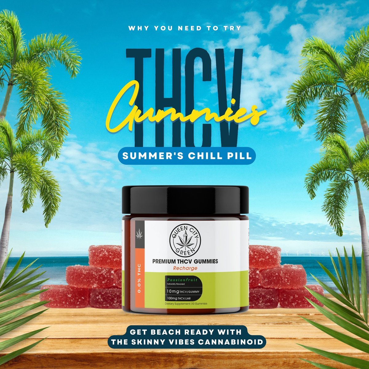 While many might expect increased hunger with cannabis-based products, THCV doesn’t appear to pose this effect. Instead, it can work to reduce cravings. It's also useful to know that THCV contains NO THC (as confusing as the names appear to be similar) and they do not provide any