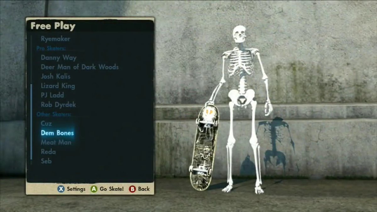 Grinding on the Names of the Dead in Skate 3