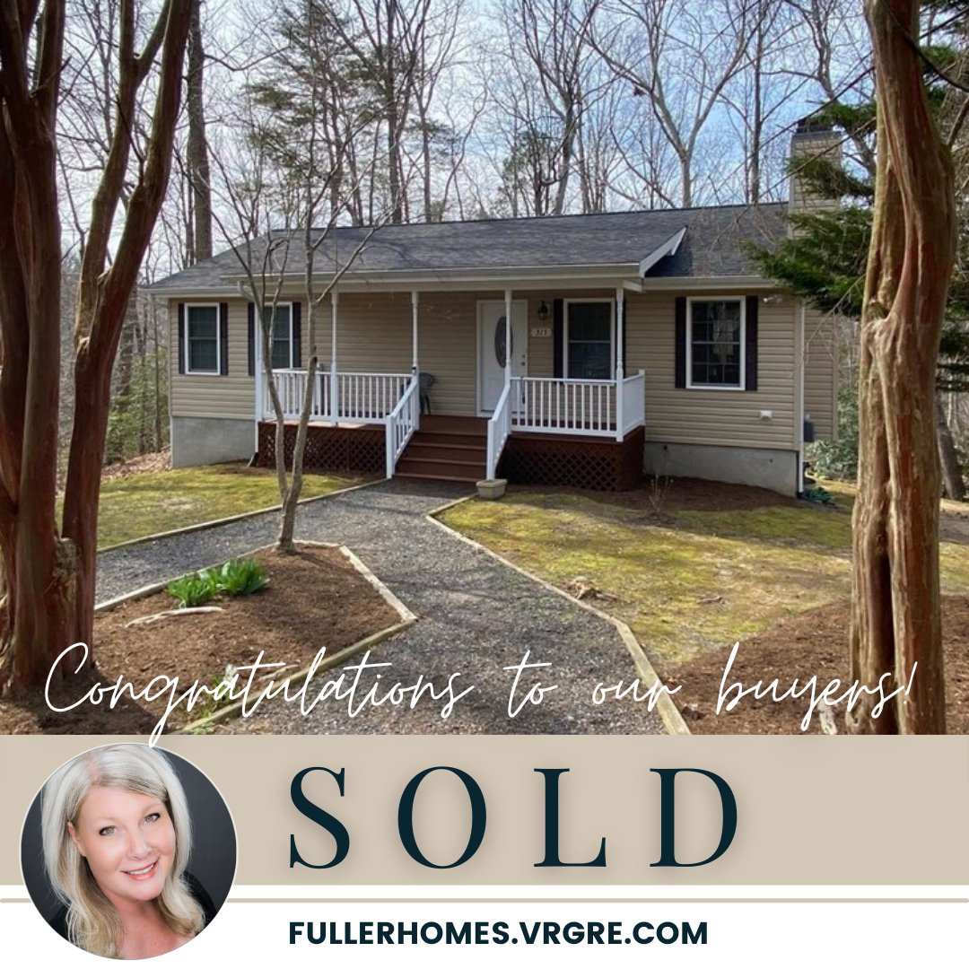 ✨JUST SOLD!
Congrats to Our Clients!
Looking to Sell or Buy a Property?
More: bit.ly/3P0itcv
Julie Fuller - REALTOR®, PSA
Success Manager 
Relocation Director
VR Group | eXp Realty
📲 240.354.7351
☎️ 443.968.2671
💻 julie.fuller@vrgre.com
⌨️ fullerhomes.vrgre.com
#VRG