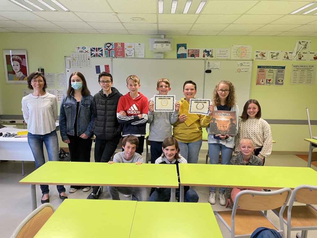 Remise des prix du concours "le Calame d'or". Bravo à nos élèves latinistes. 👍👏<a href="/CDI_Cerisy/">CDI_Cerisy</a>