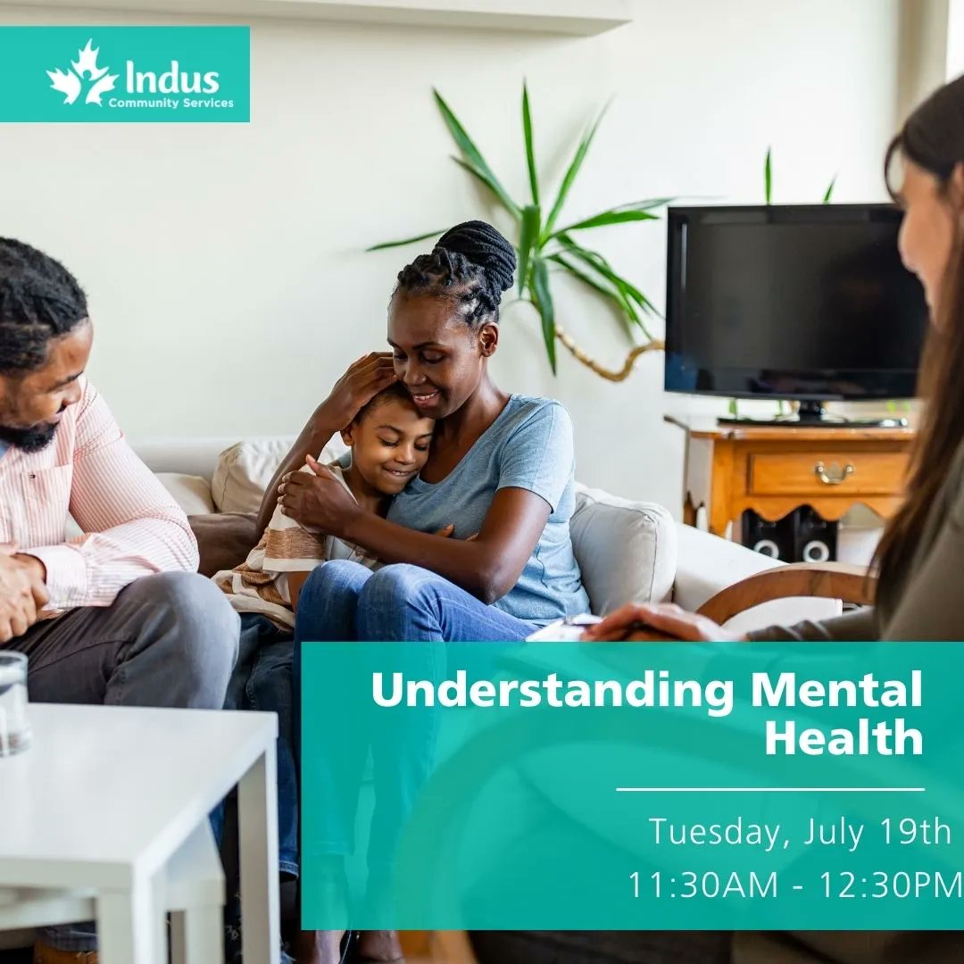 Indus_Helps's tweet photo. Join our workshop about Understanding Mental Health, and learn about why Mental Health is important for overall health, common mental illnesses, what causes mental illness, and more.
#IndusHelps #MentalHealth #Newcomers https://t.co/akUBy46qcd