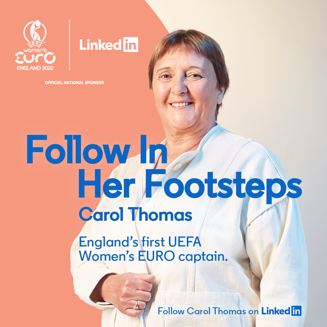LinkedIn highlights female role models Carol Thomas