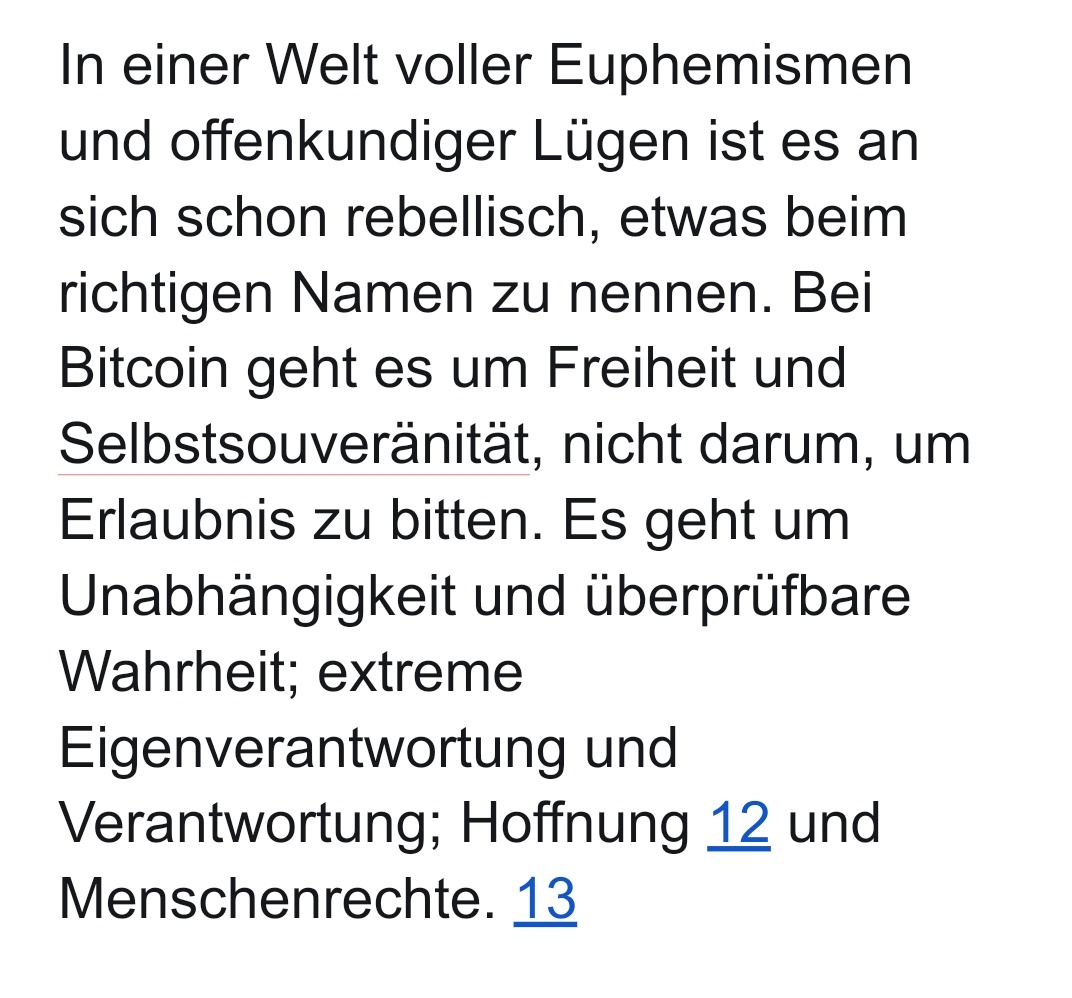 BTC_Bibliothek's tweet photo. Die nächste Lesung ist im Kasten 🎙️und erscheint morgen Abend 💫
Der Text ist diese Woche erschienen und könnte aktueller nicht sein 👀
#unhostedwallets vs #freedomwallets https://t.co/ocndKW4kgG