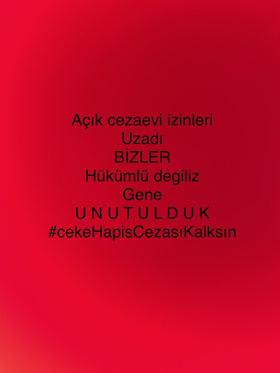 @haydarzirek09 @RTErdogan @BY @bybekirbozdag @mustafaelitas @yilmaztunc #CekeHapisCezasıKalksın @RTErdogan @nurettincanikli @yilmaztunc @BY @profdrseyithan1 @dbdevletbahceli @mustafaelitas @bekirkuvveterim @EremSenturk @ProfDrErsanSen @ErolUlusoy @bybekirbozdag @cemkucuk55 @hilal_kaplan EsnafMahkum Olmakİstemiyor