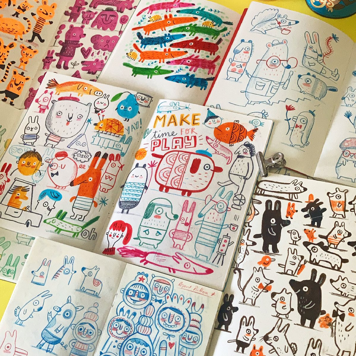 Some people from my sketchbooks.