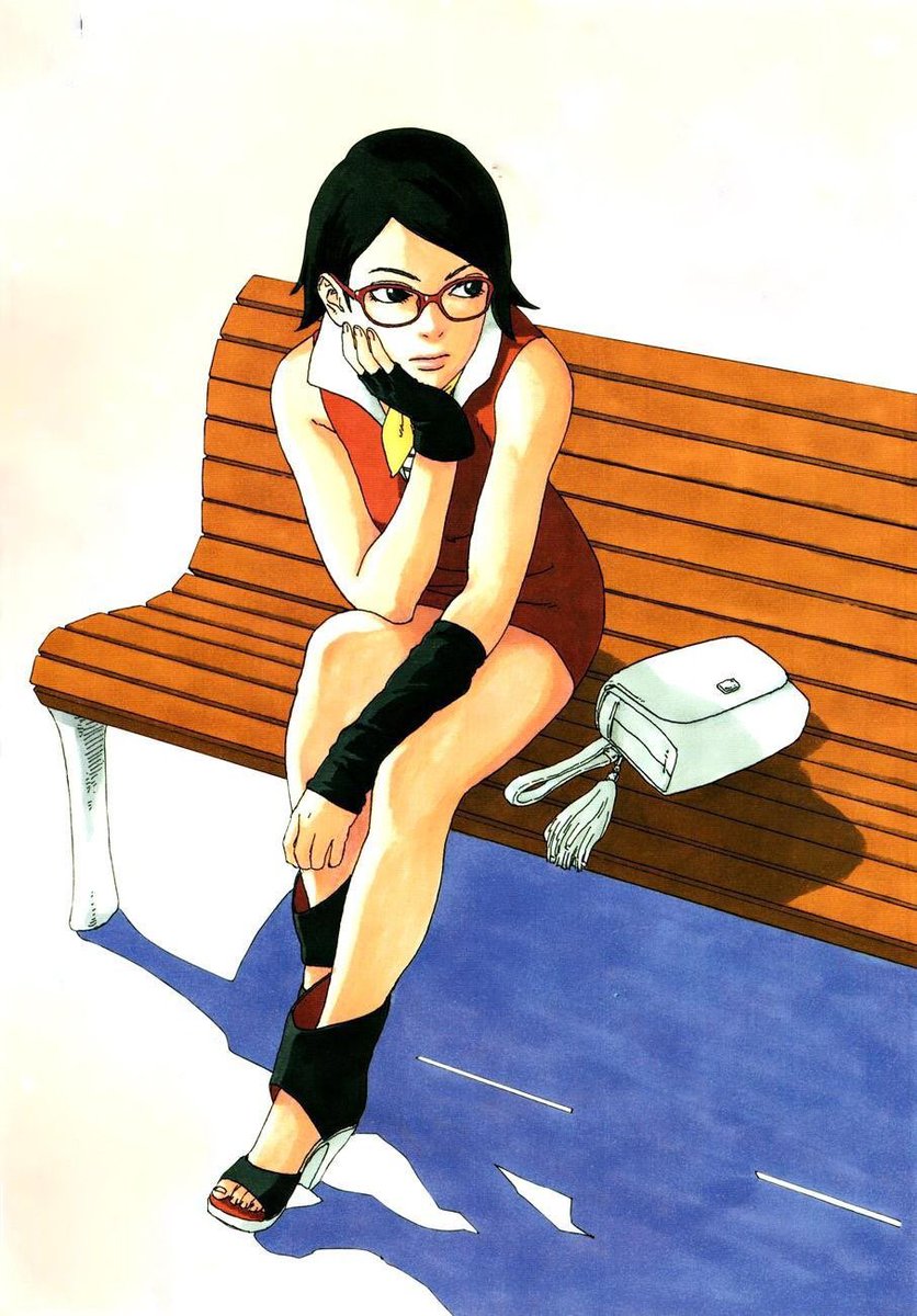 DailySarada_'s tweet photo. Sarada on the cover of Boruto Chapter 28 https://t.co/ArnBwCyasT