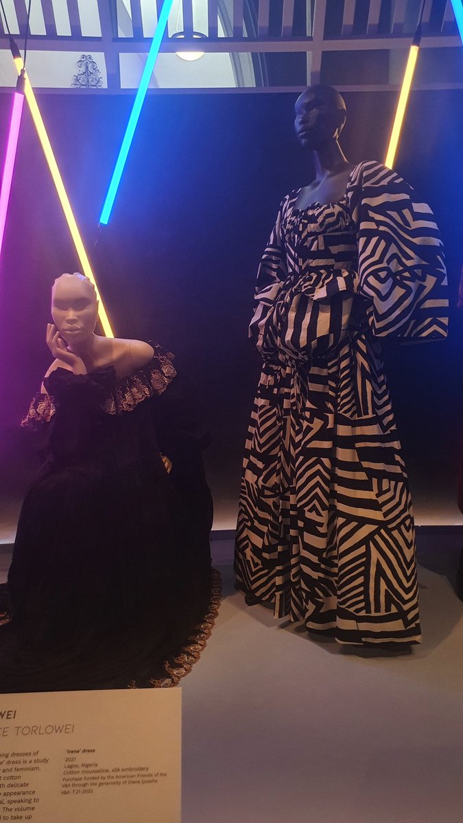The new Africa Fashion exhibition in a word? MARVELLOUS. Great gift shop too featuring <a href="/YinkaIlori_/">Yinka Ilori</a> <a href="/dorcascreates/">Dorcas Magbadelo (DorcasCreates)</a> <a href="/NataalMedia/">Nataal</a> and more ❤️ #africafashion <a href="/V_and_A/">V&A</a> pic.x.com/nBRYzYfmwn