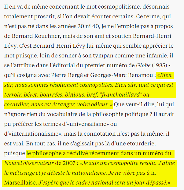 Marc Adam on Twitter "BHL invité sur Faceabockcote. Résumé de l