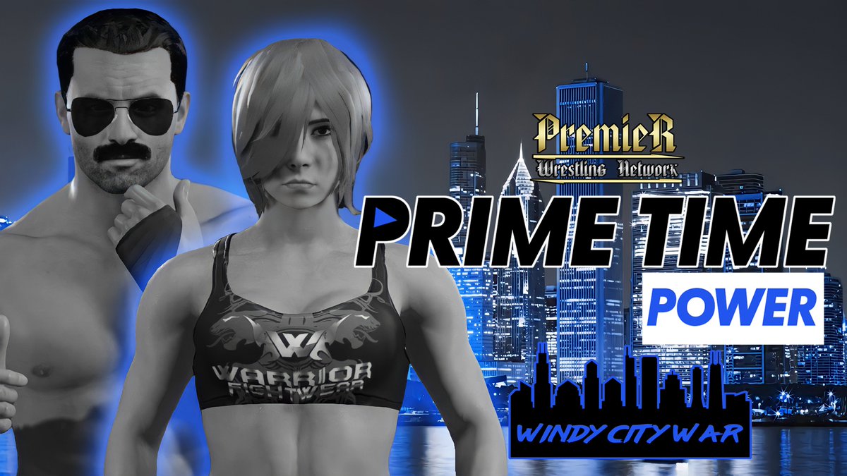 PWN_CAW's tweet photo. The Premier Wrestling Network returns next Saturday for Prime Time: Power Windy City War live from Chicago, Illinois!!

The first of a grand Two Part Prime Time Series makes sure to deliver a STACKED match card!

Thread Below: https://t.co/zHF4Znn44T