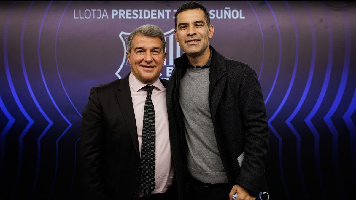 albert_roge's tweet photo. Laporta confirma lo que os avanzamos en @relevo: Rafa Márquez será el entrenador del Barça Atlètic #fcblive https://t.co/B3m3ieC6Rz