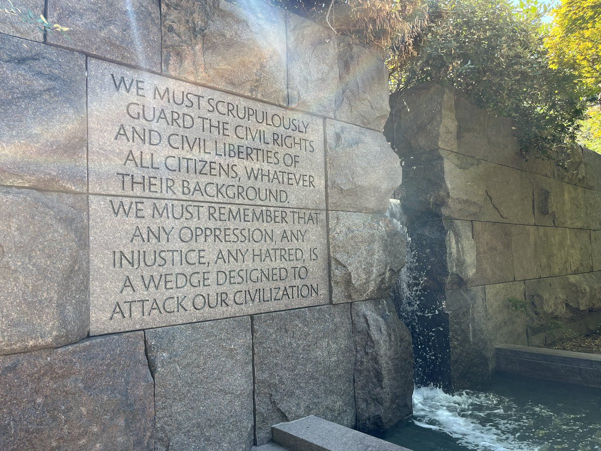 Somehow this FDR quote is just as relevant in 2022 as it was in 1940. 🇺🇸