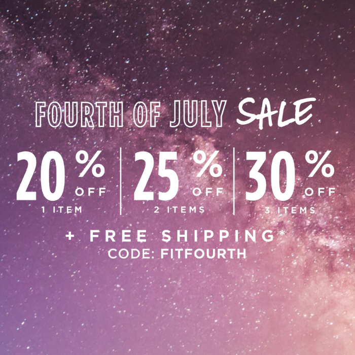 Stay strong &amp; fit this summer! Save up to 30% off sitewide and get free shipping during our Fourth of July event! Use code: FITFOURTH #madeforwomen #feelyourfierce 

Shop now: bit.ly/3aelaIL